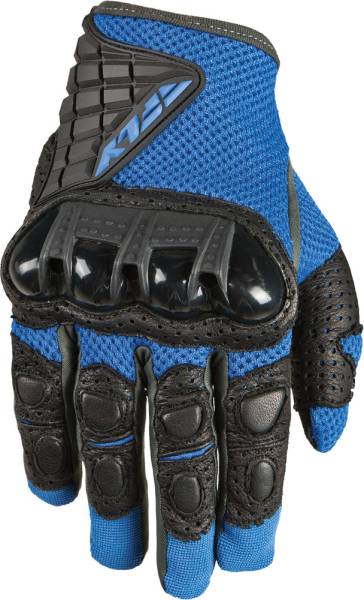 FLY RACING - COOLPRO FORCE GLOVES BLUE/BLACK 2X - Image 1