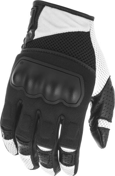 FLY RACING - COOLPRO FORCE GLOVES BLACK/WHITE 2X - Image 1