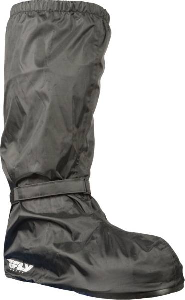 FLY RACING - RAIN COVER BOOTS BLACK LG - Image 1