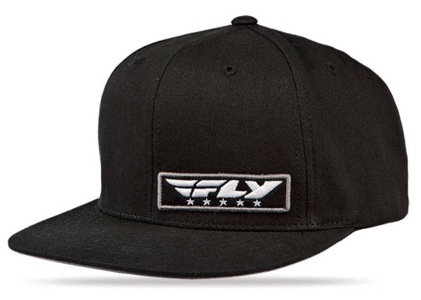 FLY RACING - FLY STREET SNAPBACK HAT BLACK BLACK O/S - Image 1