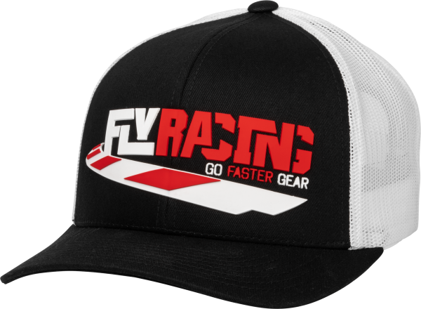 FLY RACING - LOWSIDE HAT BLACK/WHITE - Image 1