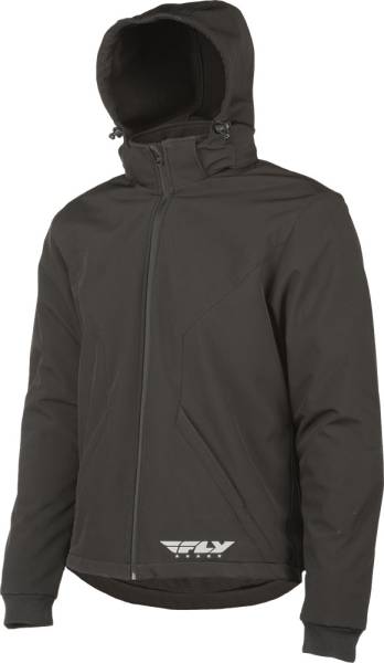 FLY RACING - ARMORED TECH HOODIE BLACK SM - Image 1