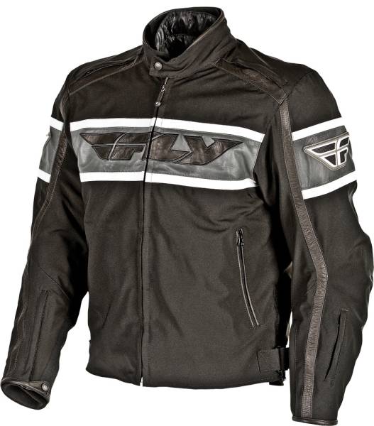 FLY RACING - FIFTY5 JACKET BLACK 2X - Image 1