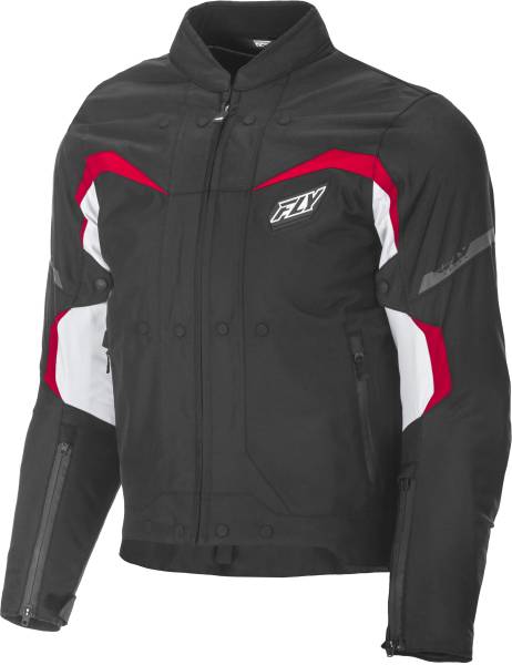 FLY RACING - BUTANE JACKET BLACK/WHITE/RED 3X - Image 1