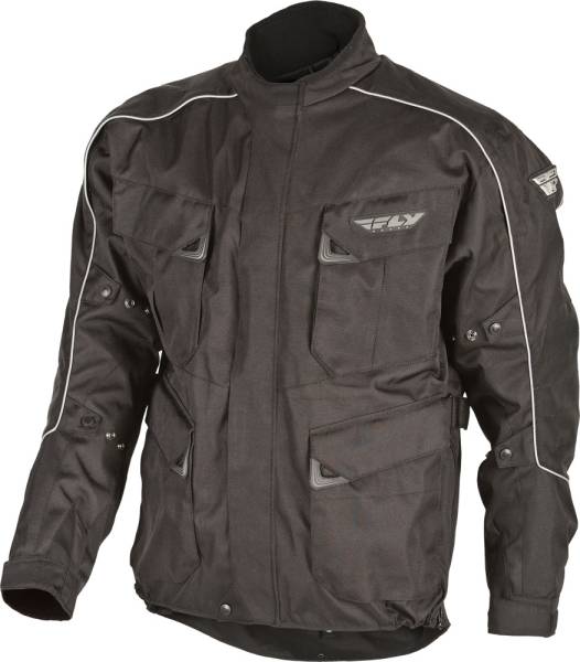 FLY RACING - TERRA TREK 3 JACKET BLACK 2X - Image 1