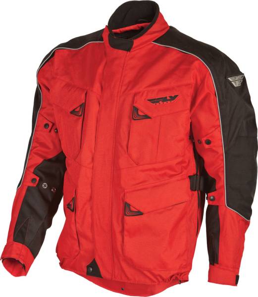 FLY RACING - TERRA TREK 3 JACKET RED/BLACK 4X - Image 1