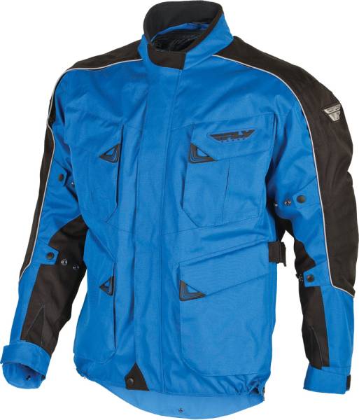 FLY RACING - TERRA TREK 3 JACKET BLUE/BLACK 2X - Image 1