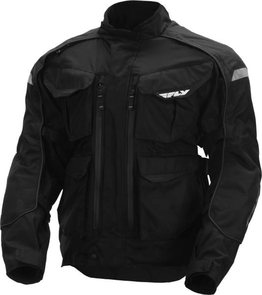 FLY RACING - TERRA TREK 4 JACKET BLACK 2X - Image 1