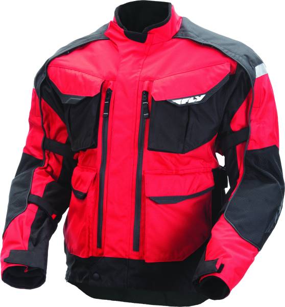 FLY RACING - TERRA TREK 4 JACKET RED/BLACK 2X - Image 1