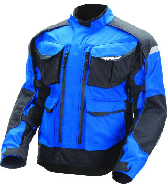 FLY RACING - TERRA TREK 4 JACKET BLUE/BLACK 2X - Image 1