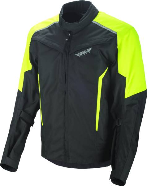 FLY RACING - BASELINE JACKET HI-VIS/BLACK 2X - Image 1