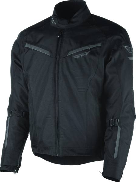 FLY RACING - STRATA JACKET BLACK 2X - Image 1