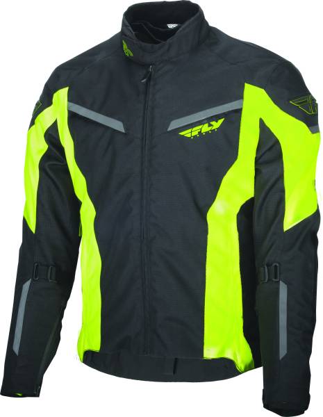 FLY RACING - STRATA JACKET HI-VIS/BLACK 2X - Image 1