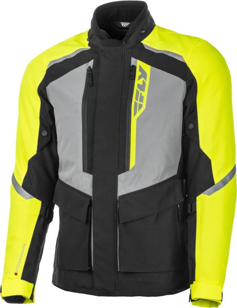 FLY RACING - TERRA TREK JACKET BLACK/HI-VIS 2XL - Image 1