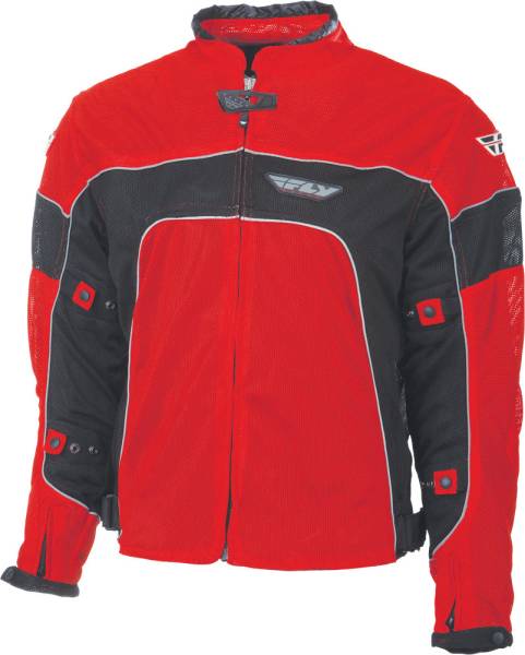 FLY RACING - COOLPRO II MESH JACKET RED/BLACK 2X - Image 1