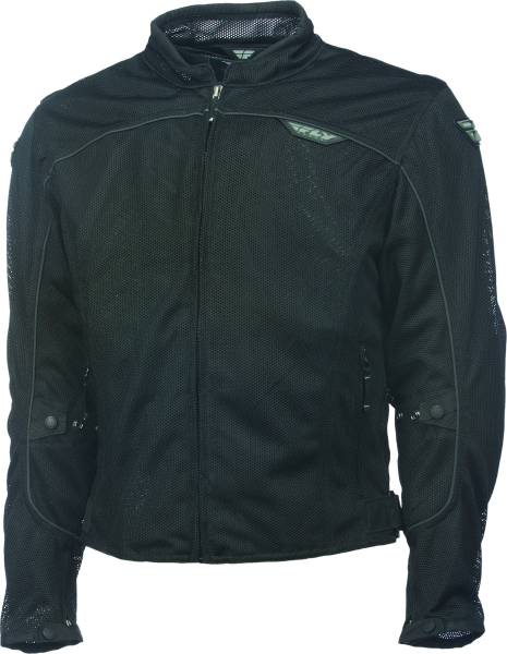 FLY RACING - FLUX AIR MESH JACKET BLACK 2X - Image 1