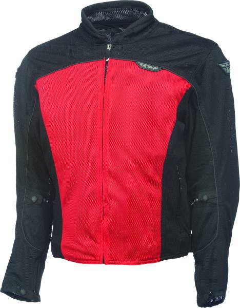 FLY RACING - FLUX AIR MESH JACKET RED/BLACK 2X - Image 1