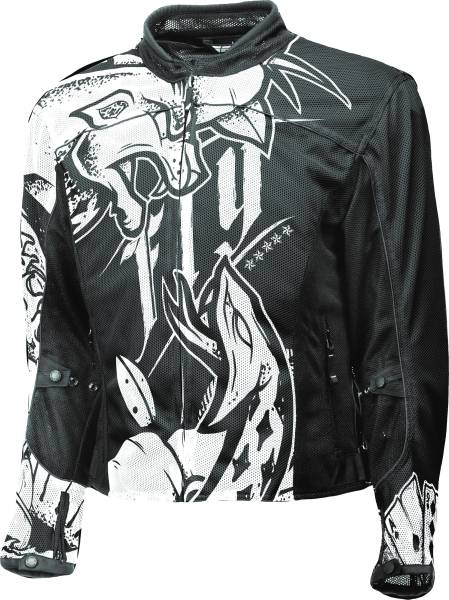 FLY RACING - FLUX AIR MESH JACKET INK 'N NEEDLE 2X - Image 1