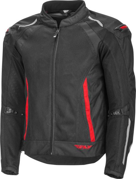 FLY RACING - COOLPRO MESH JACKET BLACK/RED 2X - Image 1