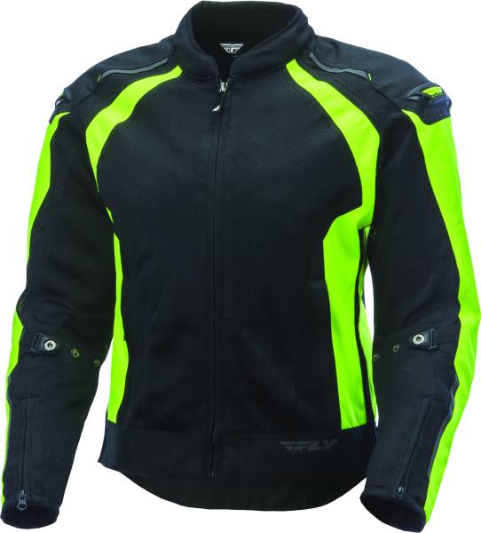 FLY RACING - COOLPRO MESH JACKET HI-VIS/BLACK 2X - Image 1