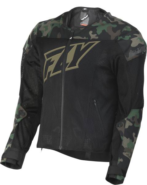 FLY RACING - FLUX AIR MESH JACKET CAMO 2X - Image 1