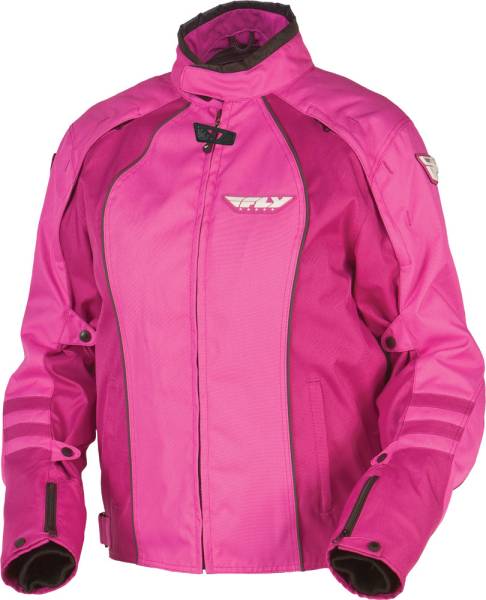 FLY RACING - LADIES GEORGIA II JACKET PINK +1 - Image 1