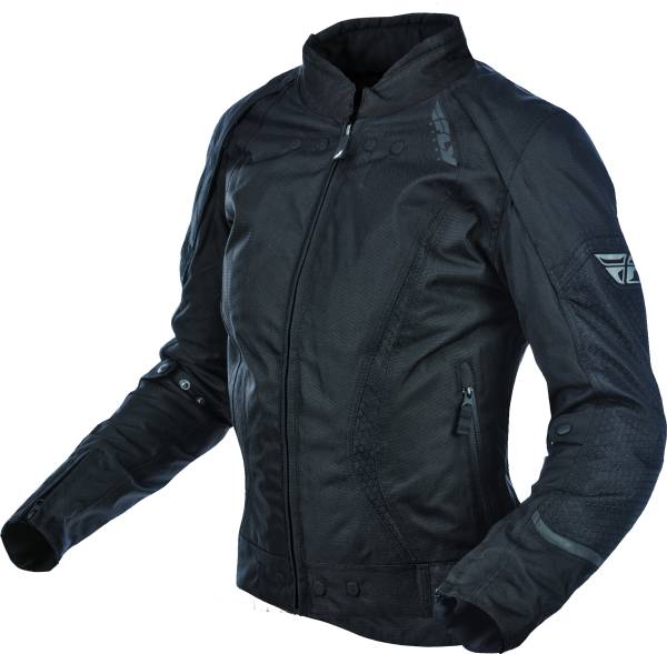 FLY RACING - WOMEN'S BUTANE JACKET BLACK 2X - Image 1