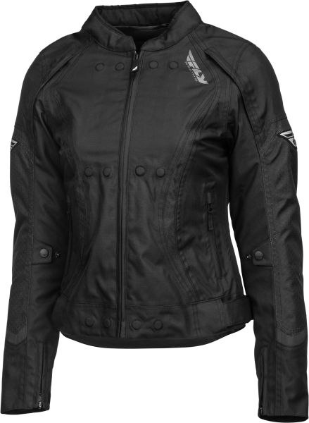 FLY RACING - WOMEN'S BUTANE JACKET BLACK 2X - Image 1