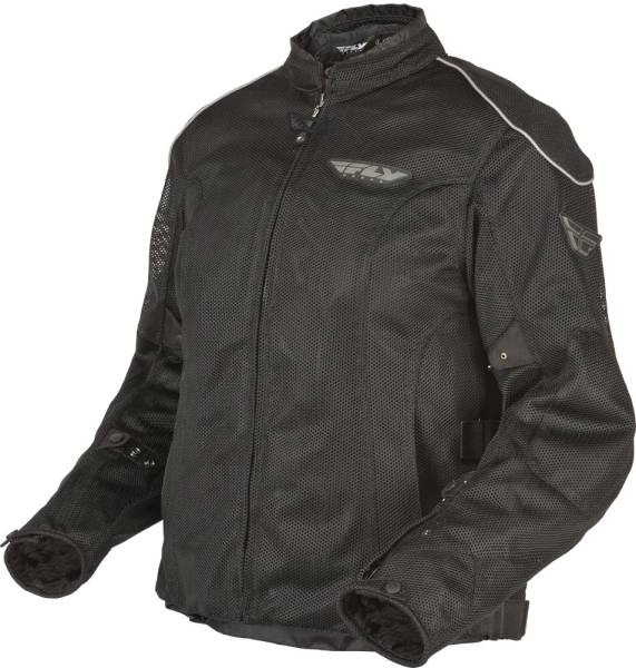 FLY RACING - LADIES COOLPRO MESH JACKET BLACK 5-6 - Image 1