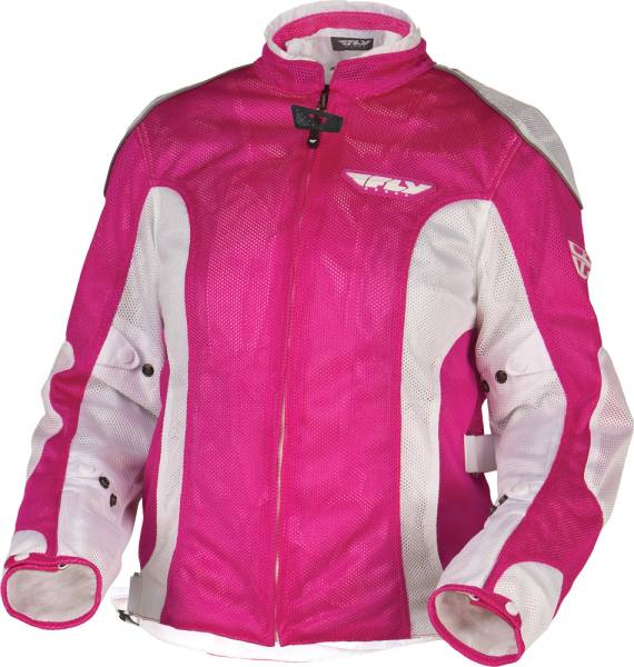 FLY RACING - LADIES COOLPRO II MESH JACKET PINK +3 - Image 1