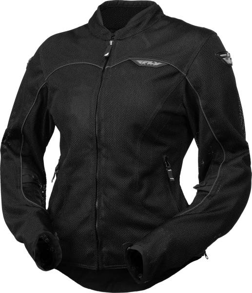 FLY RACING - WOMEN'S FLUX AIR MESH JACKET BLACK 2X - Image 1