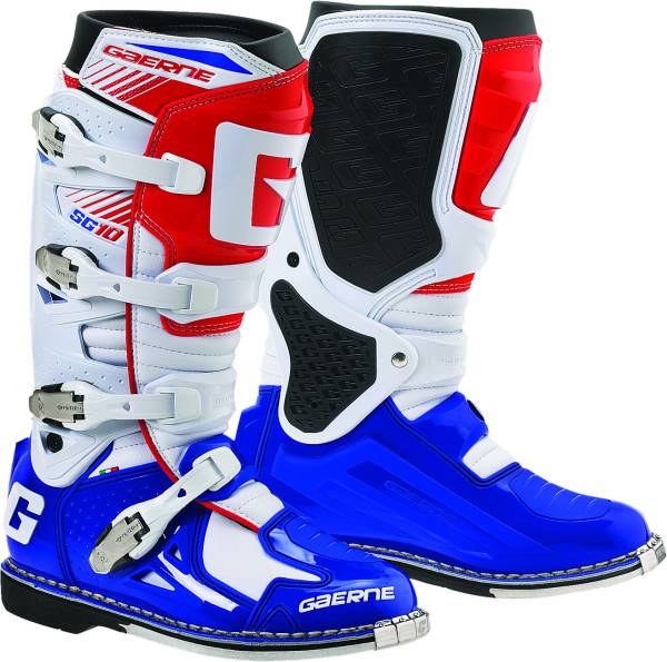 GAERNE - SG-10 BOOTS RED/WHITE/BLUE 8 - Image 1