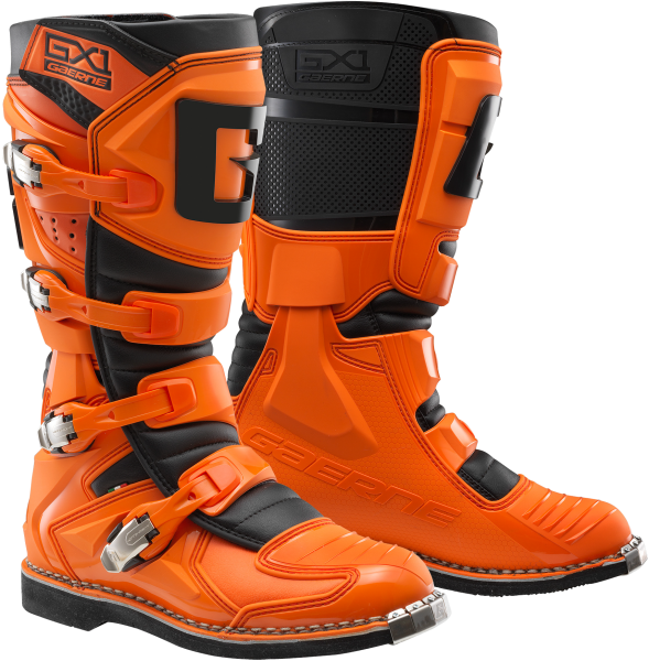 GAERNE - GX-1 BOOTS ORANGE/BLACK 06 - Image 1