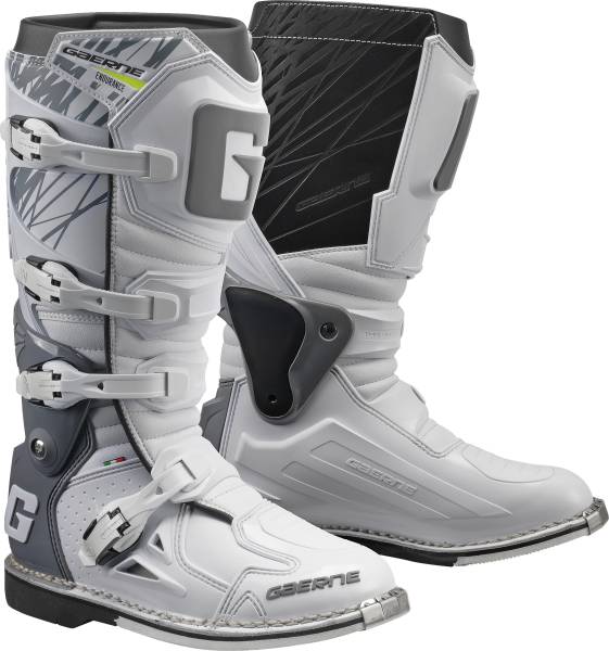 GAERNE - FASTBACK BOOTS WHITE SZ 06 - Image 1