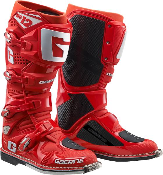 GAERNE - SG-12 BOOTS SOLID RED SZ 08 - Image 1