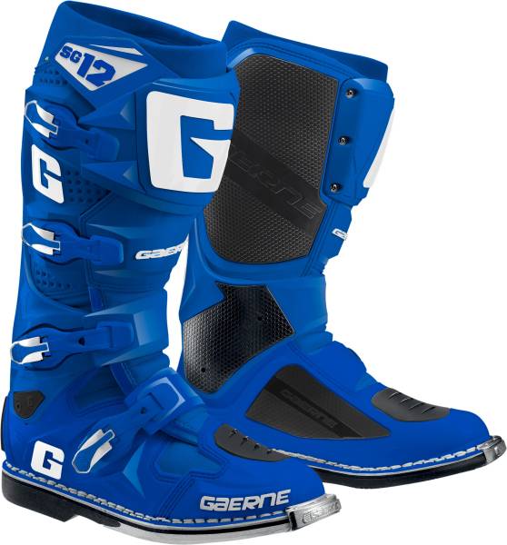 GAERNE - SG-12 BOOTS SOLID BLUE SZ 08 - Image 1