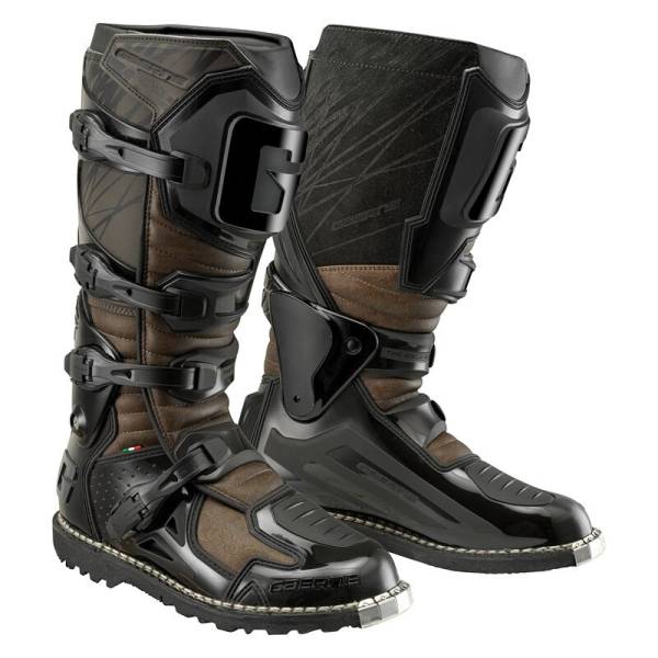 GAERNE - FASTBACK ENDURANCE ENDURO BOOTS BLACK/BROWN SZ 08 - Image 1