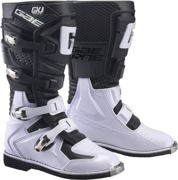 GAERNE - GX-J BOOTS BLACK/WHITE SZ 01 - Image 1