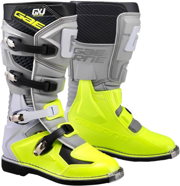 GAERNE - GX-J BOOTS GREY/YELLOW FLUO SZ 01 - Image 1