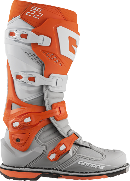 GAERNE - SG-22 BOOTS ORANGE/WHITE/GREY SZ 7 - Image 1