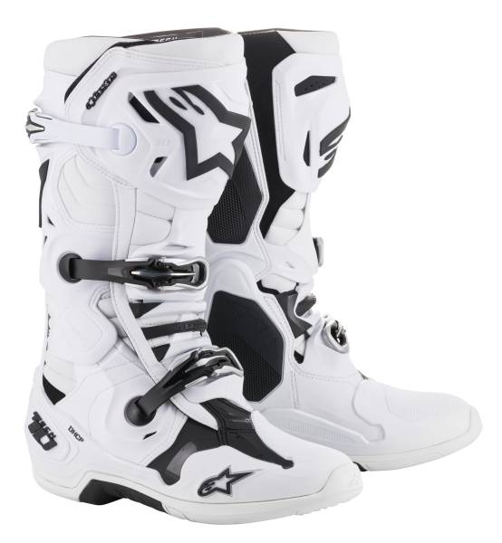 ALPINESTARS - TECH 10 BOOTS WHITE SIZE 07 - Image 1