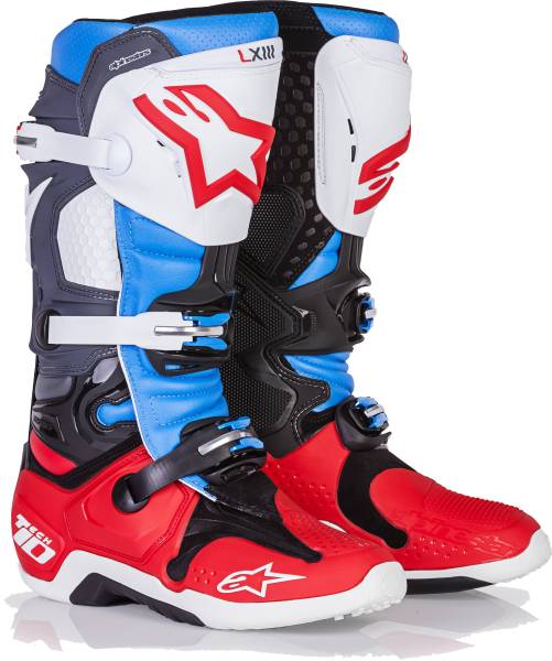 ALPINESTARS - LIMITED EDITION BOMBER TECH 10 BOOTS SZ 08 - Image 1