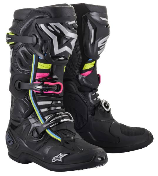 ALPINESTARS - TECH 10 SUPERVENTED BOOTS BLACK HUE SZ 07 - Image 1