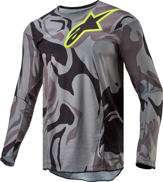 ALPINESTARS - RACER TACTICAL JERSEY CAST GREY/CAMO/MAGNET 2X - Image 1