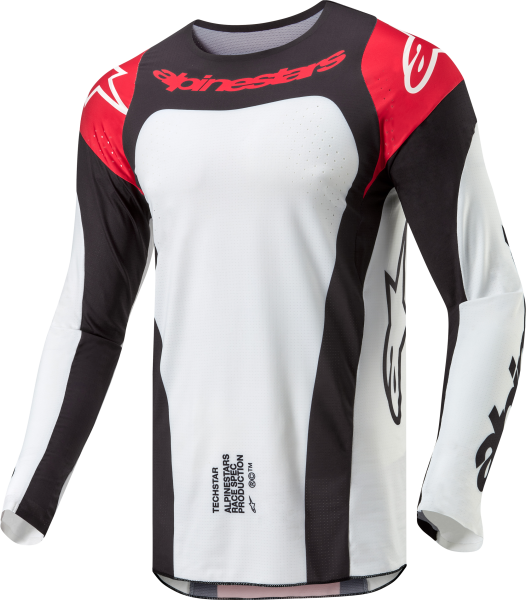 ALPINESTARS - TECHSTAR OCURI JERSEY MARS RED/WHITE/BLACK 2X - Image 1