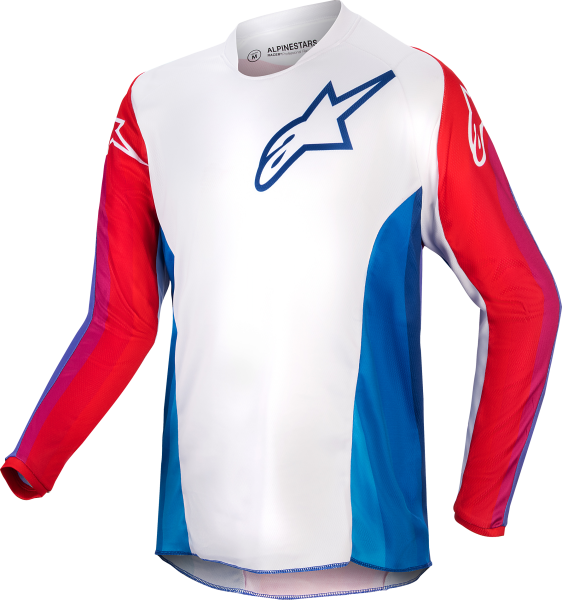 ALPINESTARS - YOUTH RACER PNEUMA JERSEY BLU/MARS RED/WHITE LG - Image 1