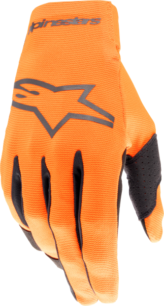 ALPINESTARS - YOUTH RADAR GLOVES HOT ORANGE/BLACK 2XS - Image 1