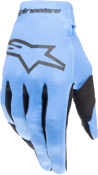 ALPINESTARS - YOUTH RADAR GLOVES LIGHT BLUE/BLACK 2XS - Image 1