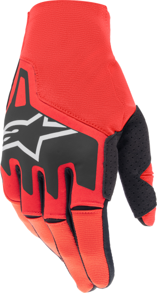 ALPINESTARS - TECHSTAR GLOVES MARS RED/BLACK 2X - Image 1