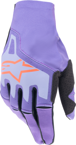 ALPINESTARS - TECHSTAR GLOVES PURPLE/BLACK 2X - Image 1